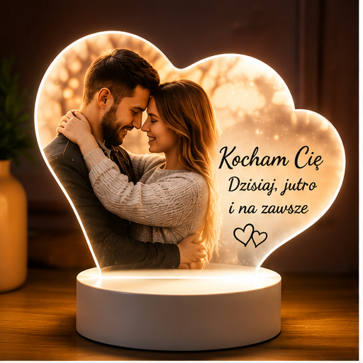 Lampka LED ze zdjęciem – personalizowany prezent
