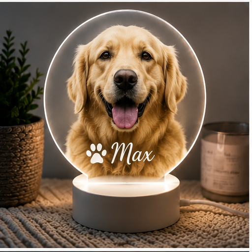 Lampka LED ze zdjęciem – sublimacja na akrylu - obrazek 5