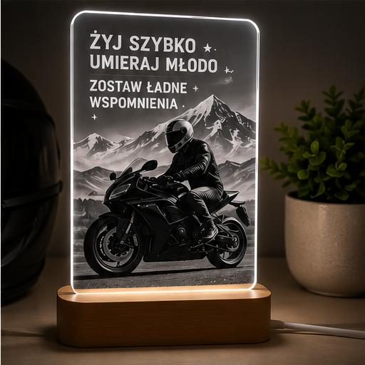 Lampka LED ze zdjęciem